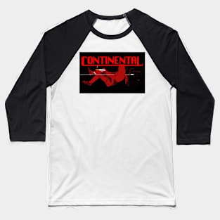 continental series john wick world graphic design illustration Baseball T-Shirt